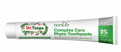 Dr.Taiga SLEVA - Komlexní zubní fyto-pasta DrTaiga TianDe-shop-eu