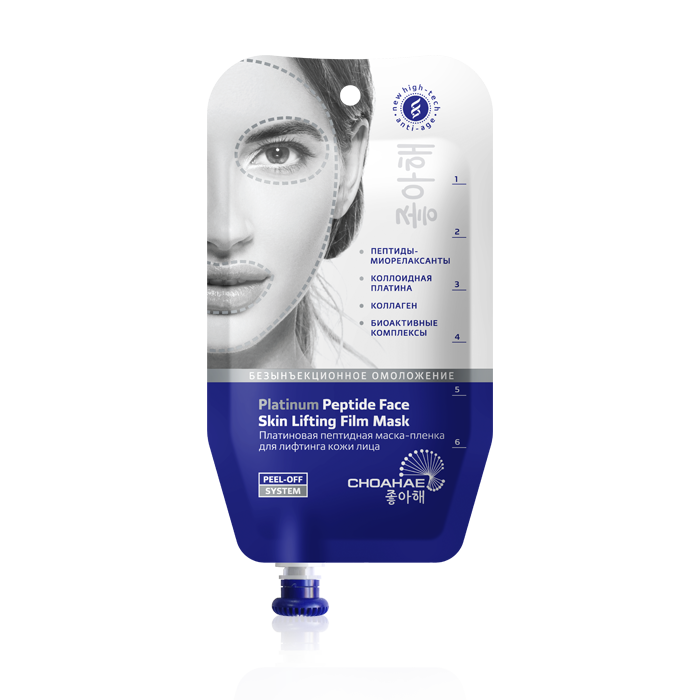 Сhoahae Platinová peptidová slupovací maska na lifting pleti TianDe-shop-eu