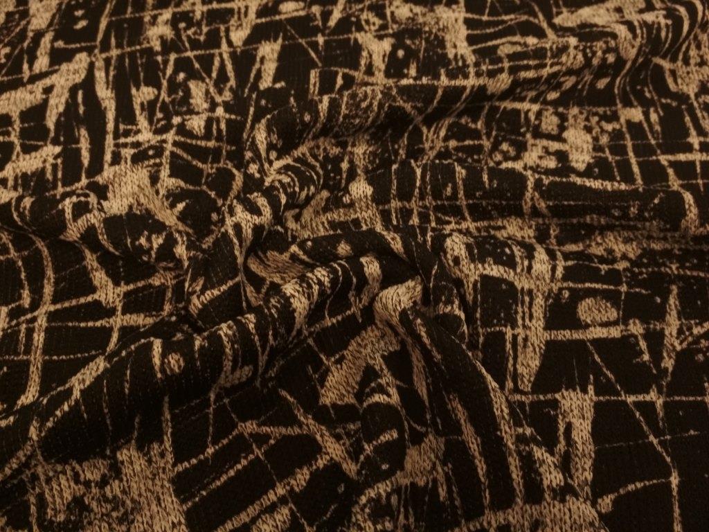 Svetrovina černo bílá