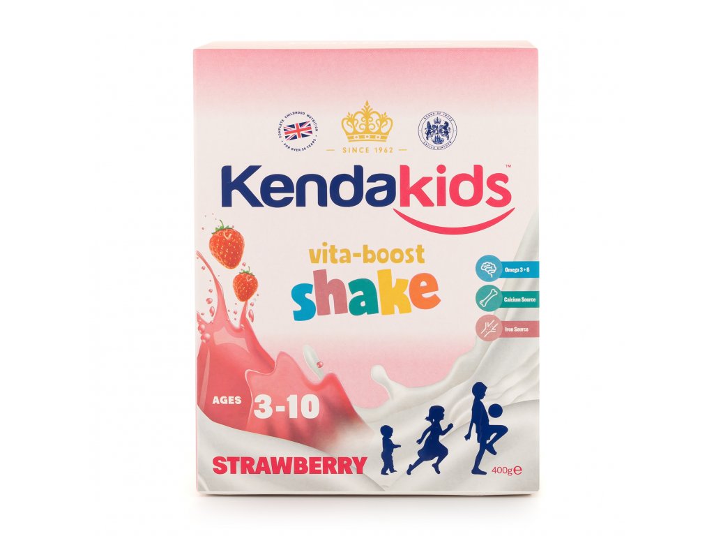 Kendamil Kendakids instantní nápoj pro děti s příchutí jahoda (400 g) Darjeeling.cz