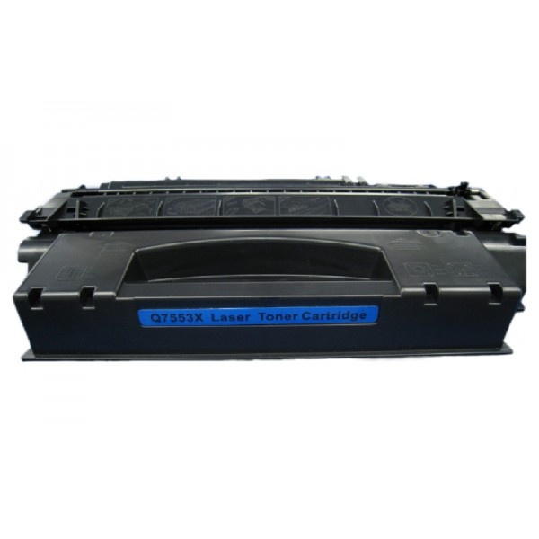 Toner HP Q7553X kompatibilní kazeta (Černá) Tonery Náplně