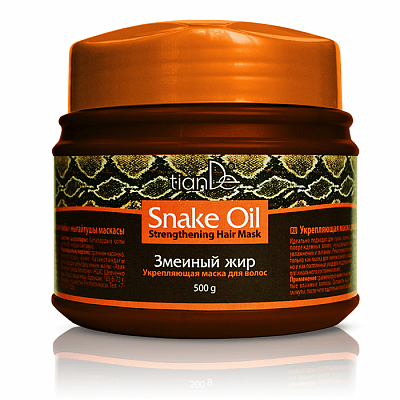 TianDe Posilující maska na vlasy "Hadí tuk" TianDe-shop-eu