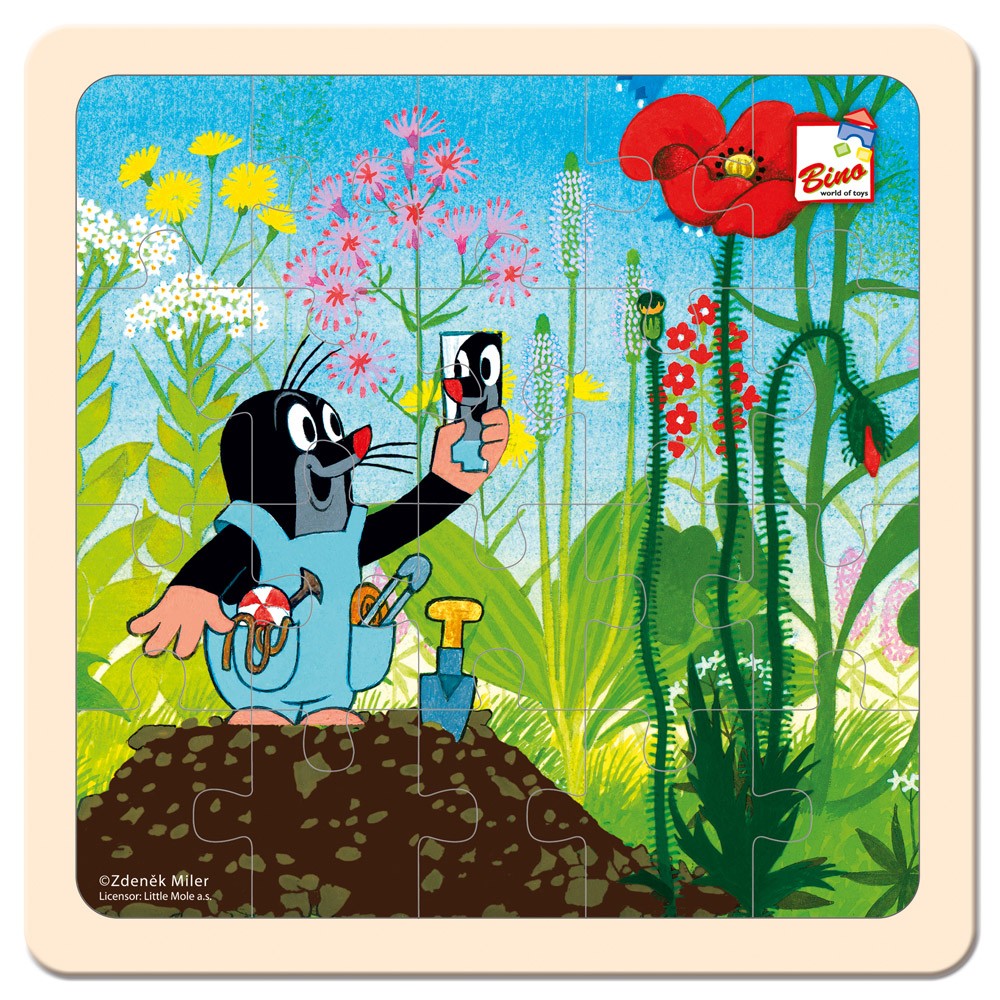 Bino Skládanka - Krtek a kalhotky Darjeeling.cz