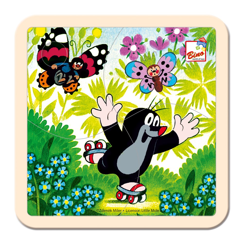 Bino Skládanka - Krtek na bruslích Darjeeling.cz