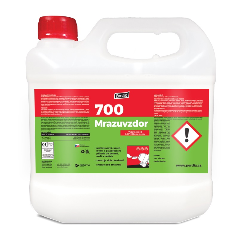 Perdix – 700 Mrazuvzdor 5l – čirá Distrimo-cz