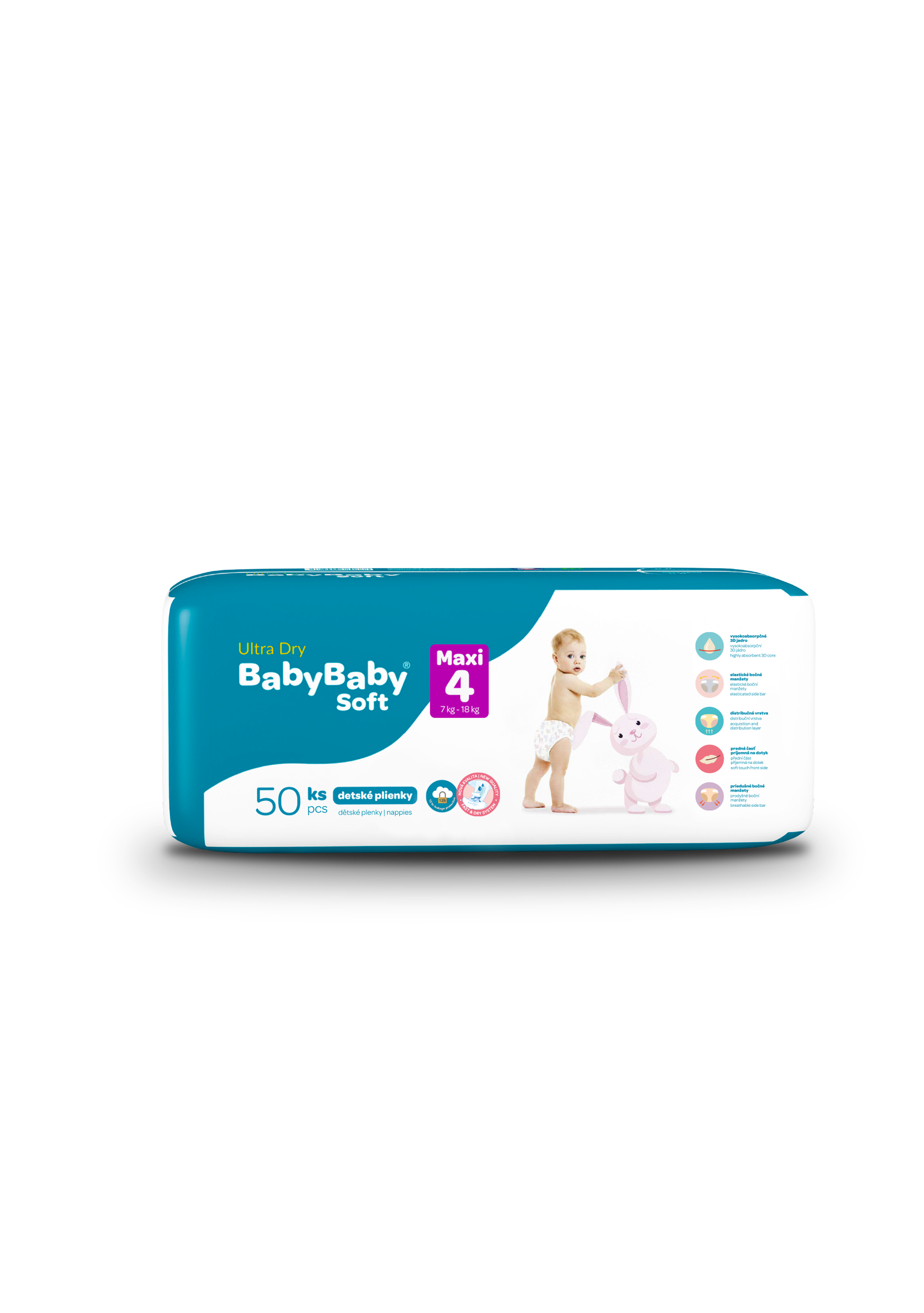 Celltex Babybaby soft Ultra Dry 4 maxi 7-18kf