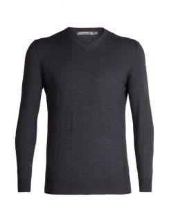Icebreaker Mens Shearer V Sweater M Icebreaker