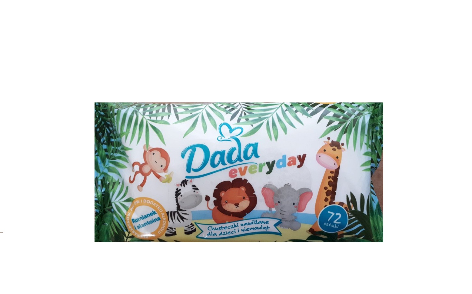 Dada vlhčené ubrousky everyday 72ks Darjeeling.cz