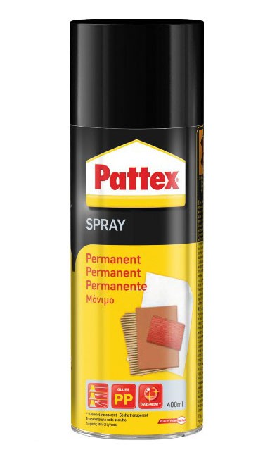 Pattex Power spray Permanent 400ml Distrimo-cz