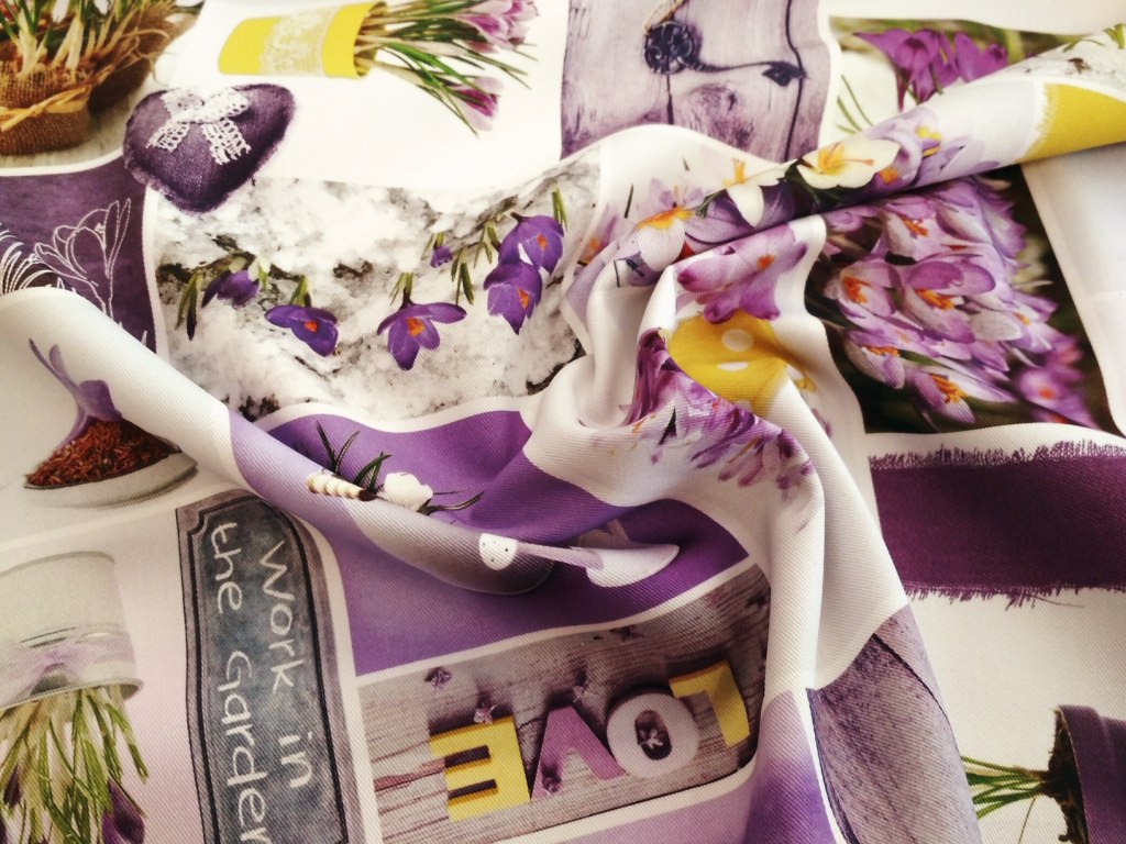 Režná bavlna Krokus