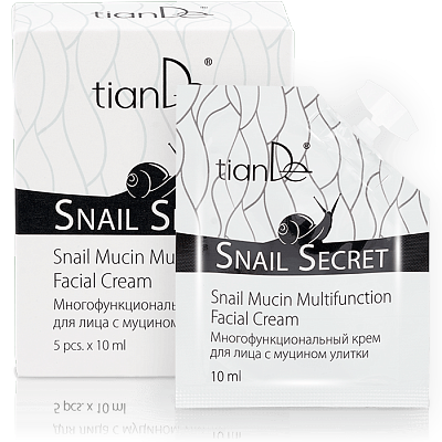 TianDe Snail Secret Vícefunkční krém na obličej s mucinem hlemýžďů TianDe-shop-eu