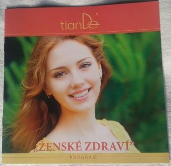 Brožura Programu "Ženské zdraví" TianDe-shop-eu