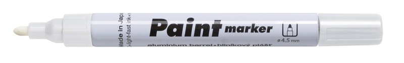Popisovač Centropen 9210 lakový permanentní bílý šíře 1 - 5mm Papermax-cz