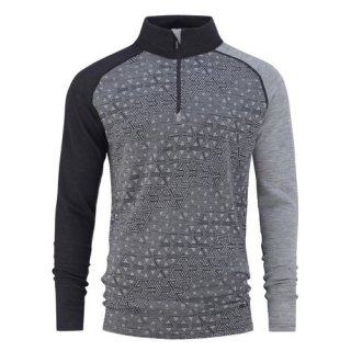 Bula Bula Geo Halfzip Greym L Bula