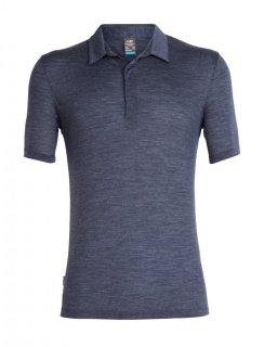 Icebreaker Mens Solace SS Polo M Icebreaker