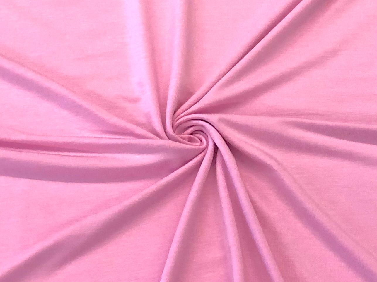 Bambusový úplet světle růžový