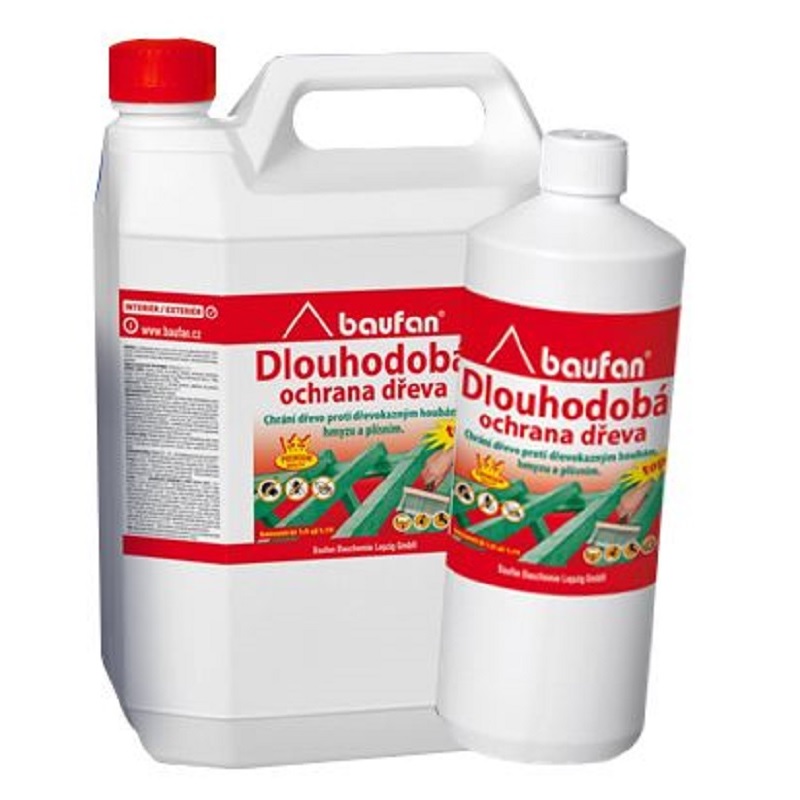 Baufan-dlouhodobá ochrana dřeva 5kg-zelená Distrimo-cz