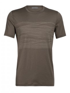 Icebreaker Mens Tech Lite SS Crewe 1000 Vistas L Icebreaker