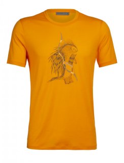 Icebreaker Mens Tech Lite SS Crewe Quill L Icebreaker