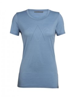 Icebreaker Wmns Nature Dye Tech Lite SS Low Crewe Anniversary Ram S Icebreaker