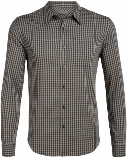 Icebreaker Mens Compass Flannel LS Shirt M Icebreaker