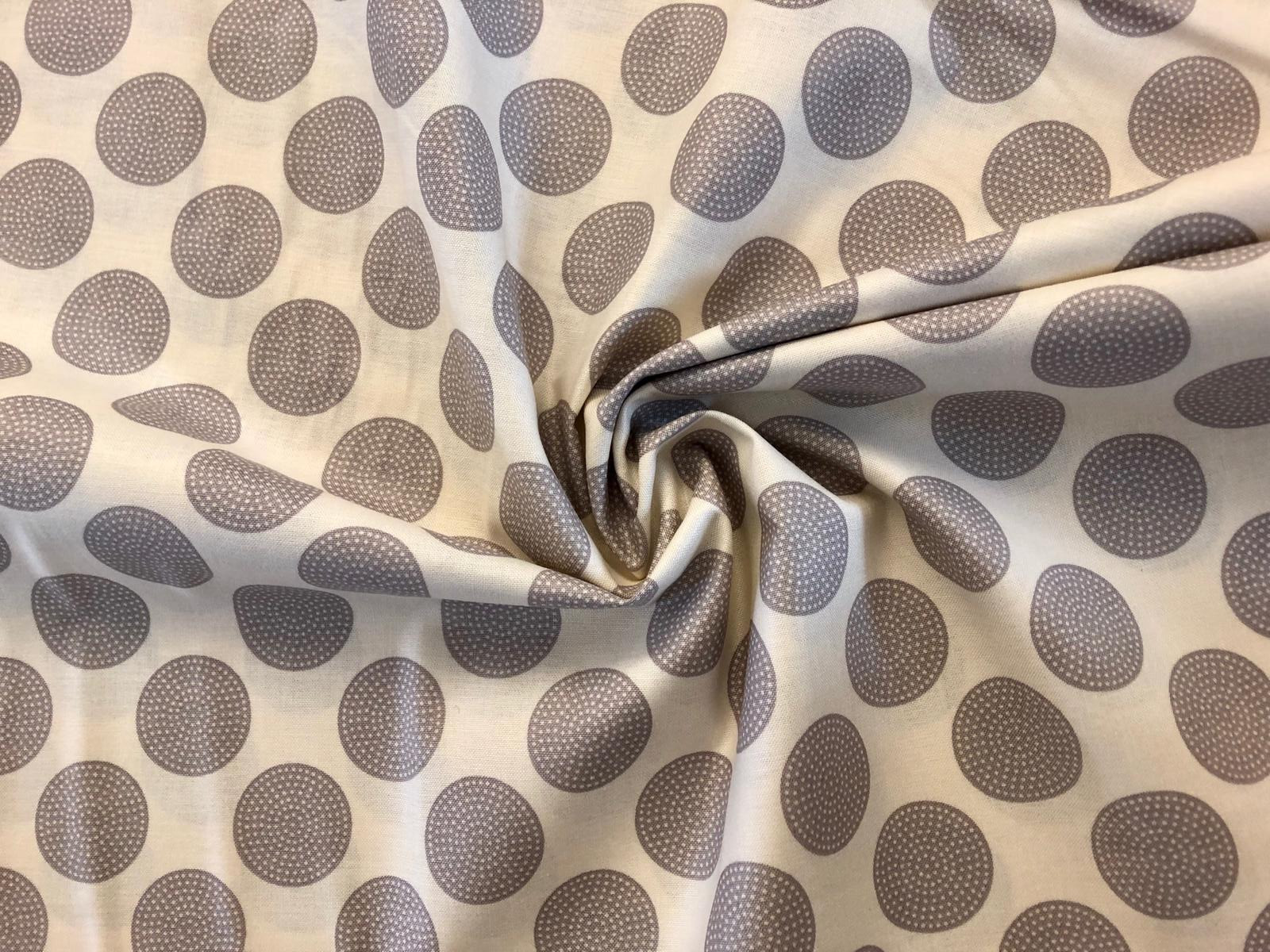 Bavlněné plátno TILDA® CLASSIC BASICS - DOTTIE DOTS GREY