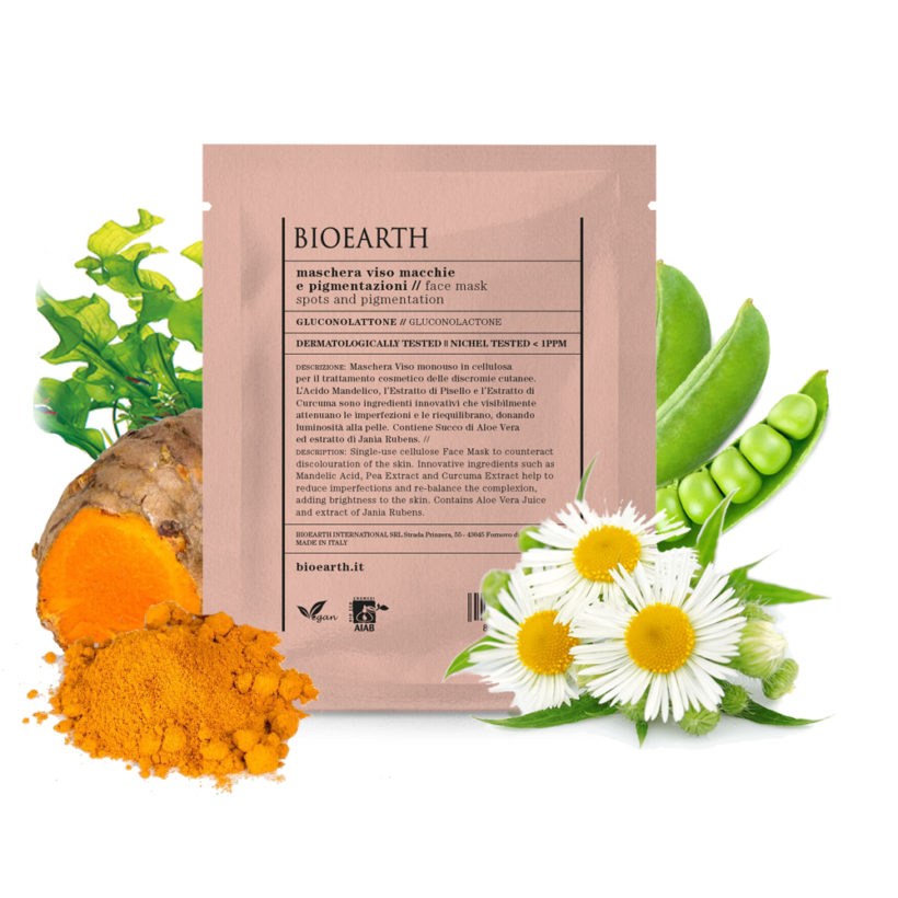 Maska na pigmentové skvrny s Gluconolactonem KrasnaNaMiru-cz
