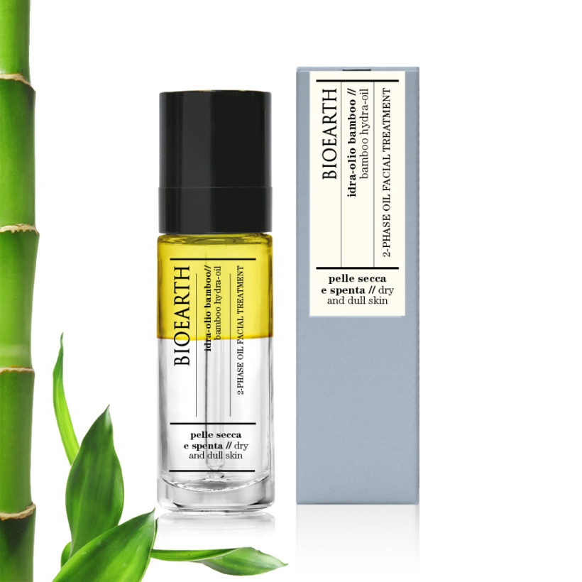 Dvousložkový hydratační olej s bambusem KrasnaNaMiru-cz