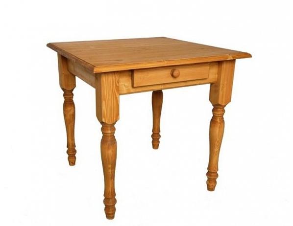 Jídelní stůl - stylový se zásuvkou 3 Unis-N