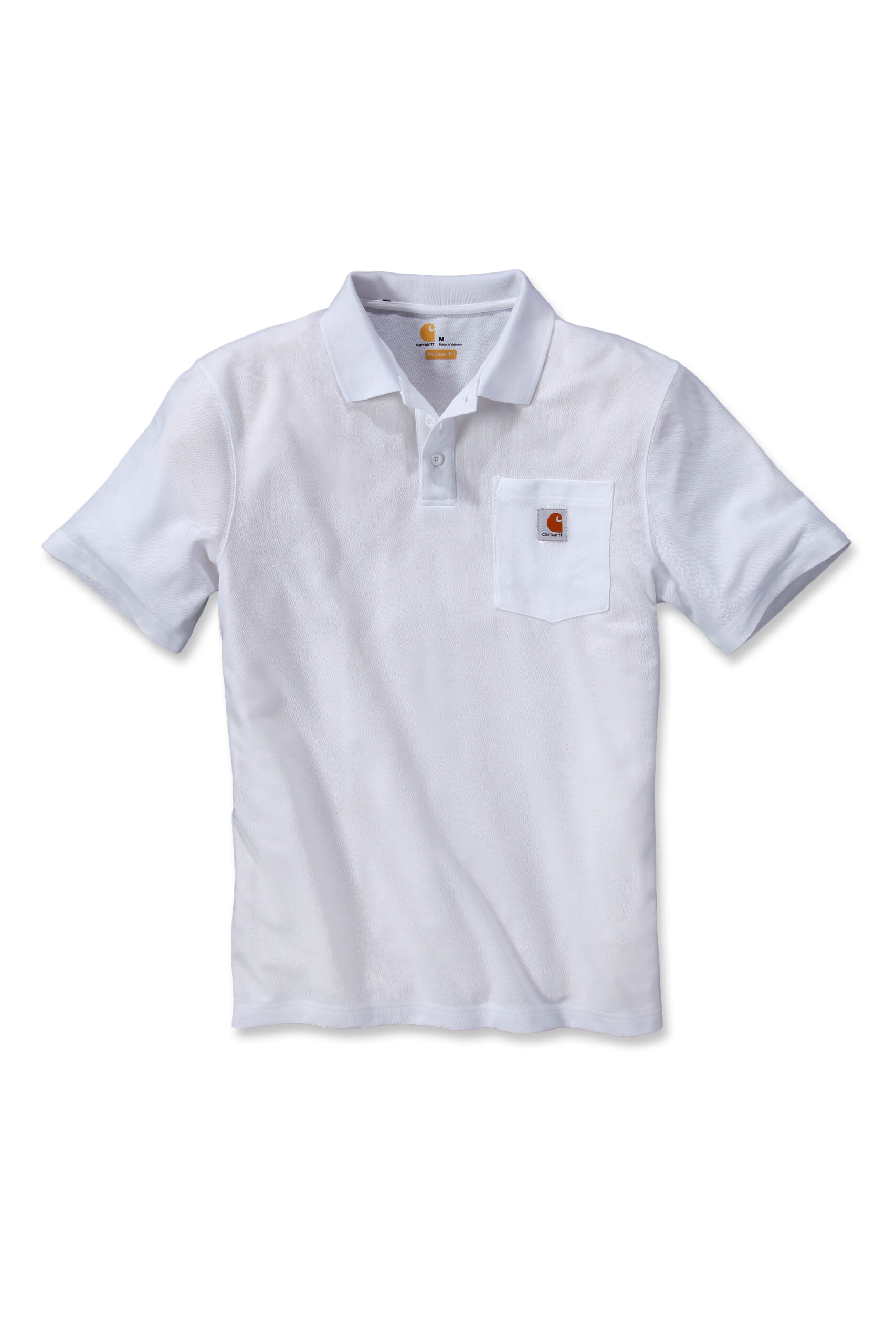 Triko POLO Carhartt bílé XS Contractor's Work Pocket™ Polo Carhartt
