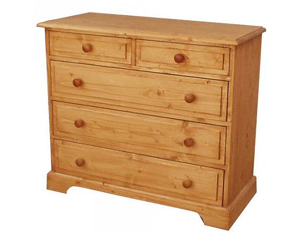 Prádelník zásuvkový 2/3 š. 90 Unis-N