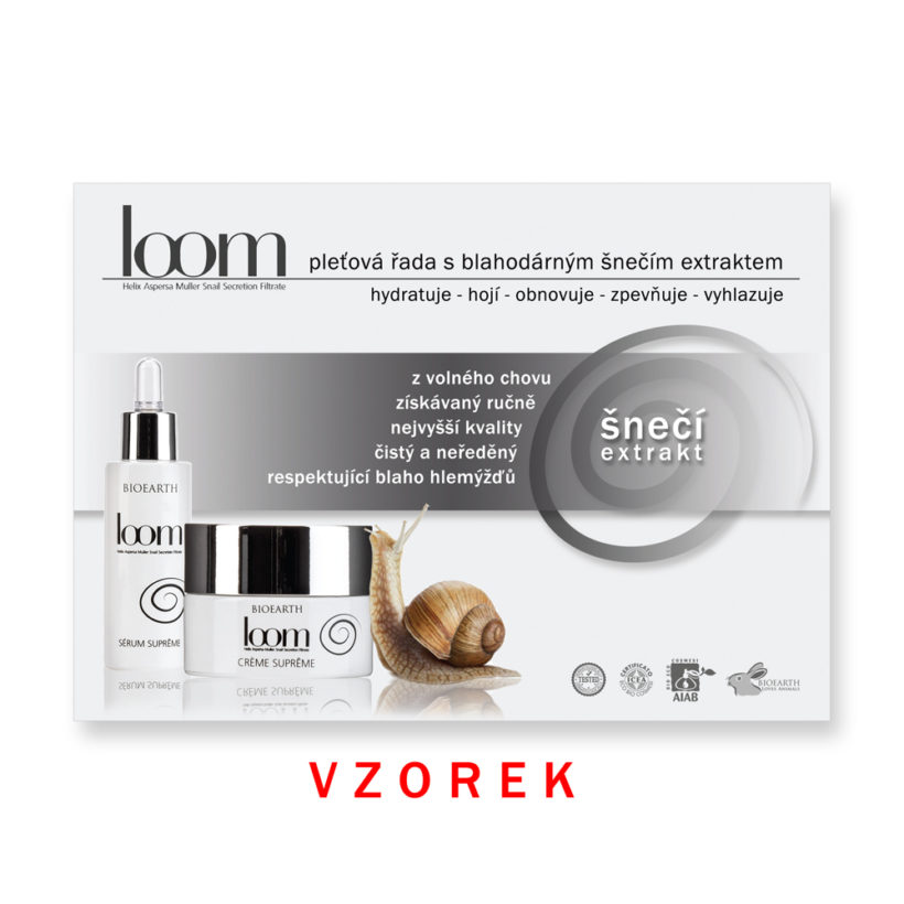 Vzorek LOOM: Sérum se šnečím extraktem KrasnaNaMiru-cz