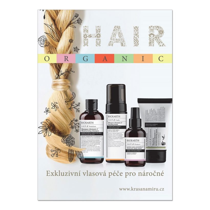 Leták VLASY Bioearth A5 KrasnaNaMiru-cz