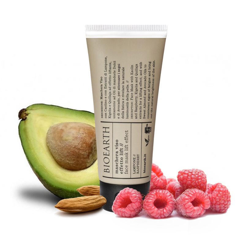 Liftingová maska s malinami KrasnaNaMiru-cz