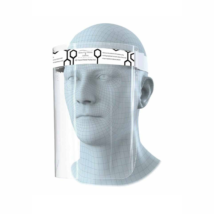 Ochranný obličejový štít Beautiful Brows KrasnaNaMiru-cz