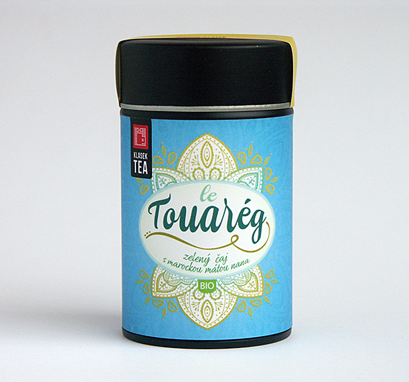 Le Touarég v dárkové dóze Kovová dóza