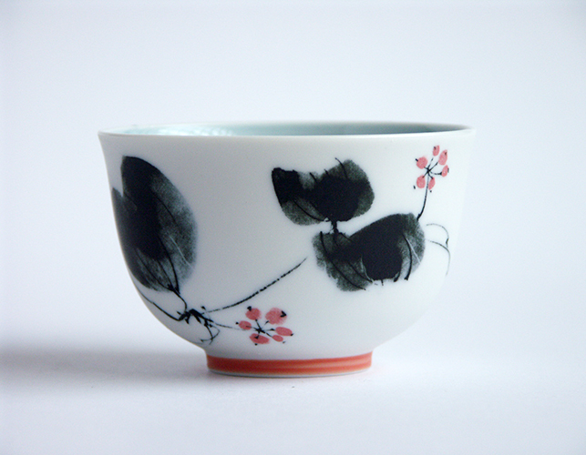 Miska Black Flowers Darjeeling.cz