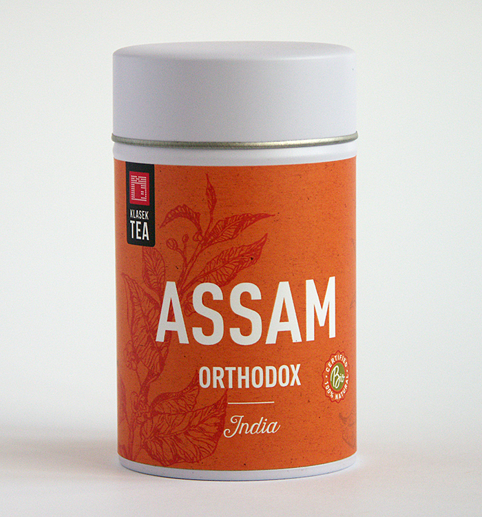 Bio Assam Orthodox Chardwar v dárkové dóze Kovová dóza