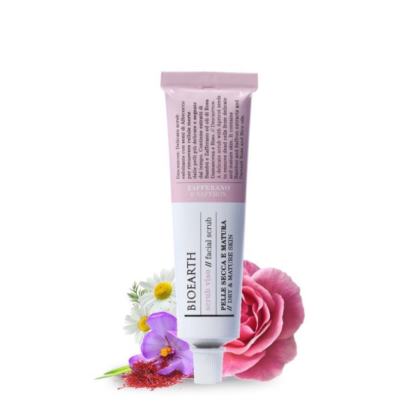 Pleťový peeling se šafránem KrasnaNaMiru-cz