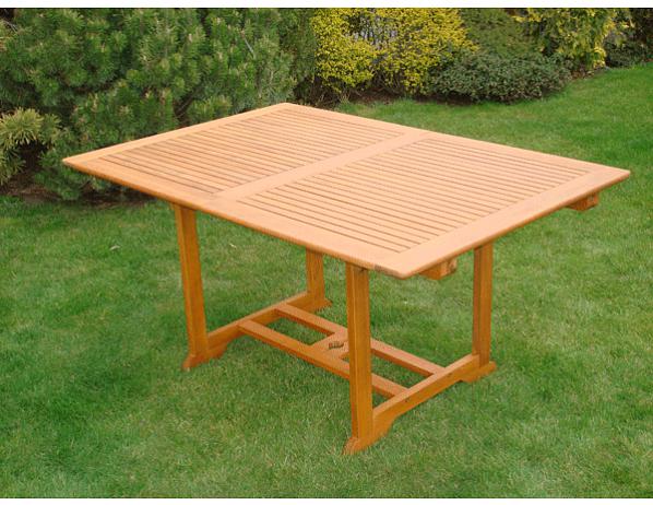 Zahradní stůl obdélníkový - rozkládací Modest Trade