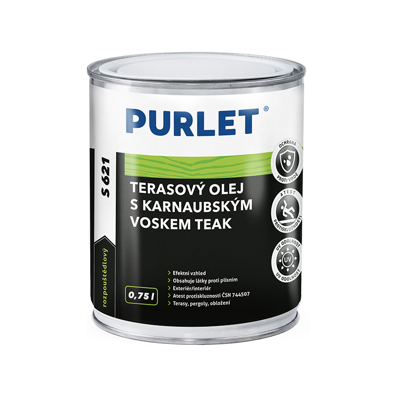 PURLET S621 terasový olej teak 750ml Distrimo-cz