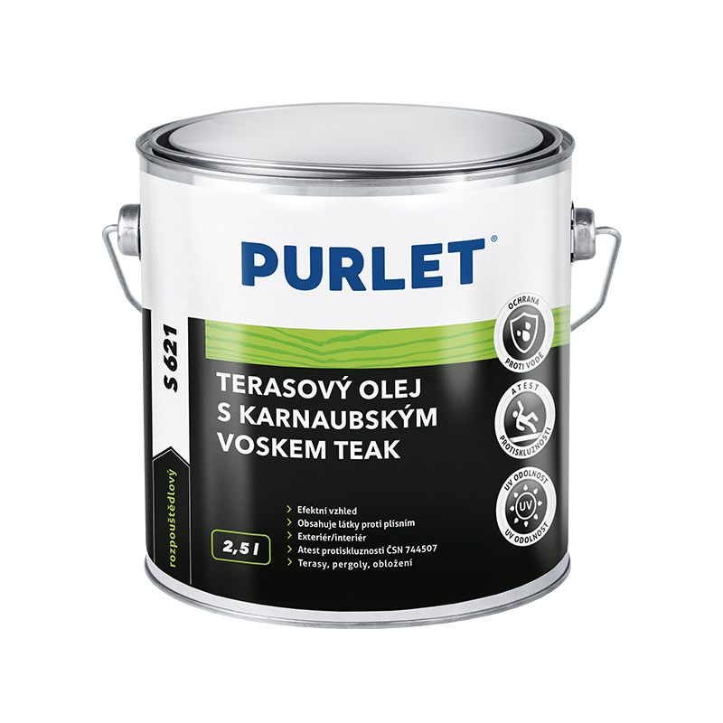 PURLET S621 terasový olej teak 2