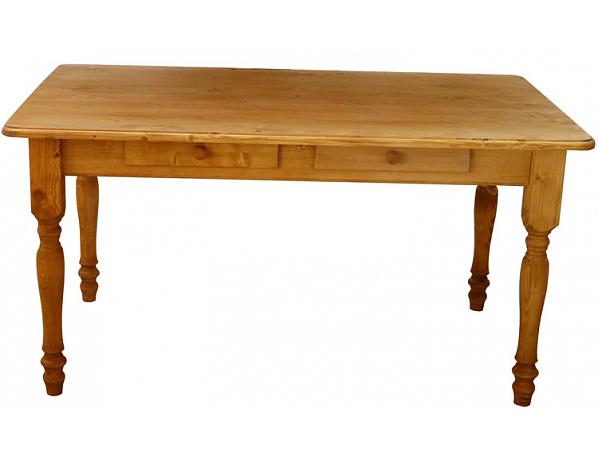 Jídelní stůl - stylový se zásuvkou Unis-N