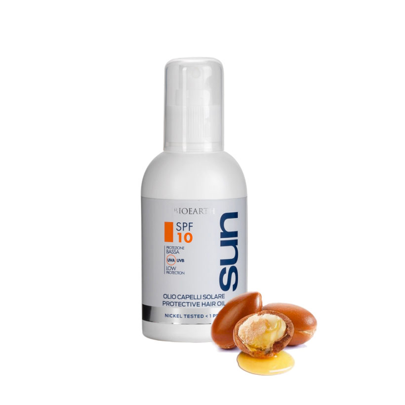 Ochranný opalovací olej vlasy SPF 10 KrasnaNaMiru-cz