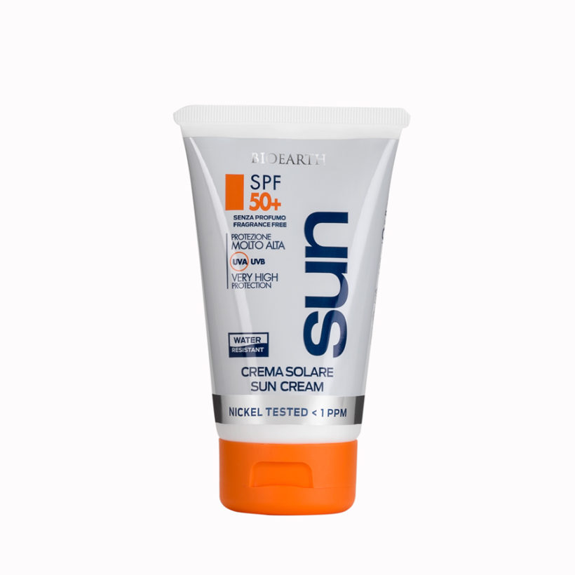 Ochranný opalovací krém na tělo voděodolný SPF 50+ KrasnaNaMiru-cz