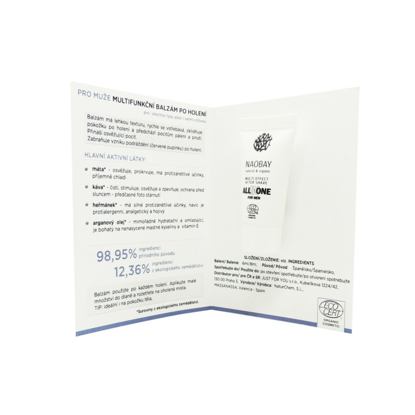 Vzorek: Balzám po holení pro muže – tuba KrasnaNaMiru-cz