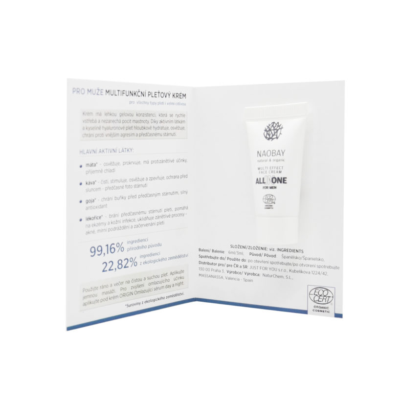 Vzorek: Multifunkční krém pro muže – tuba KrasnaNaMiru-cz