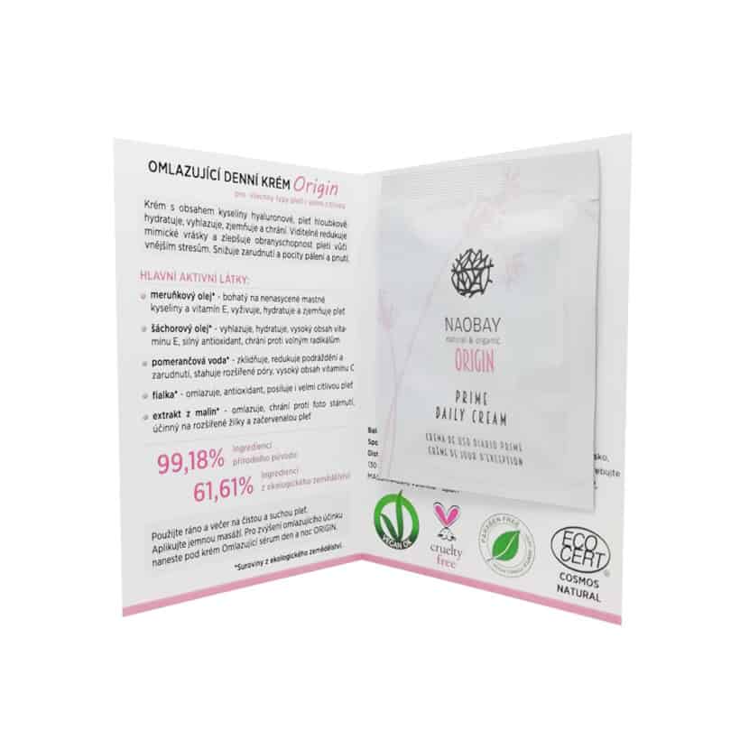 Vzorek: Origin omlazující denní krém – sáček KrasnaNaMiru-cz