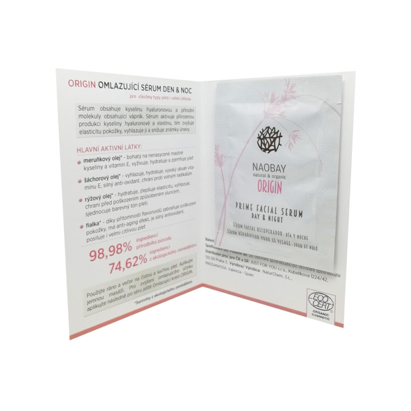 Vzorek: Origin omlazující sérum den a noc – sáček KrasnaNaMiru-cz