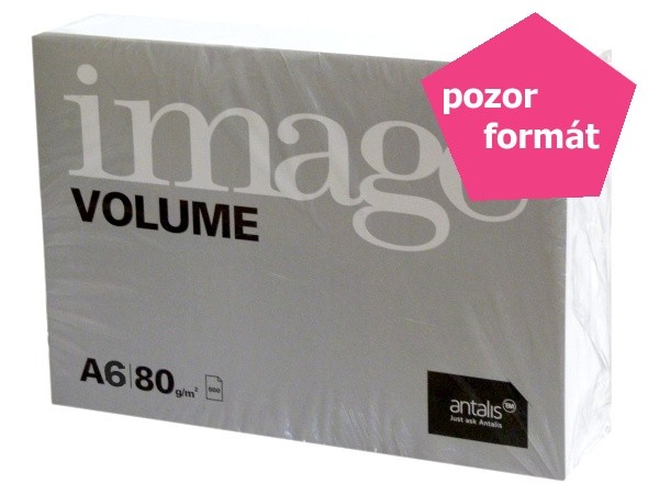 Kancelářský papír Image Volume A6 80g bílý 500listů Papermax-cz